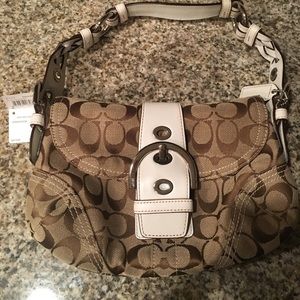 COACH soho signature handbag
